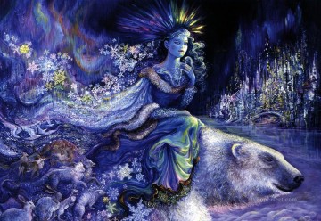 JW diosas princesa polar Fantasía Pinturas al óleo